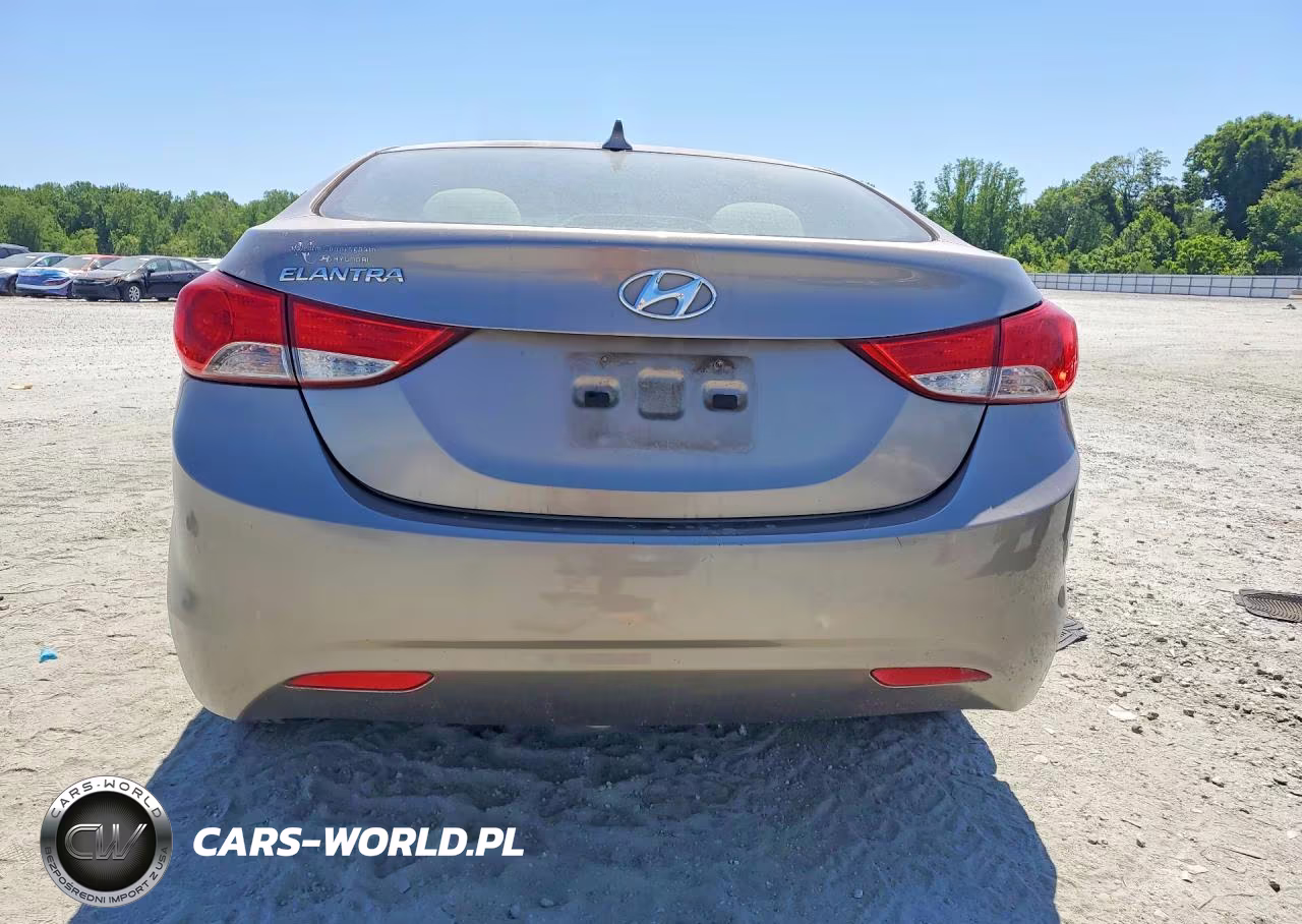 2013 Hyundai Elantra Gls VIN:5NPDH4AE4DH219810 - 6