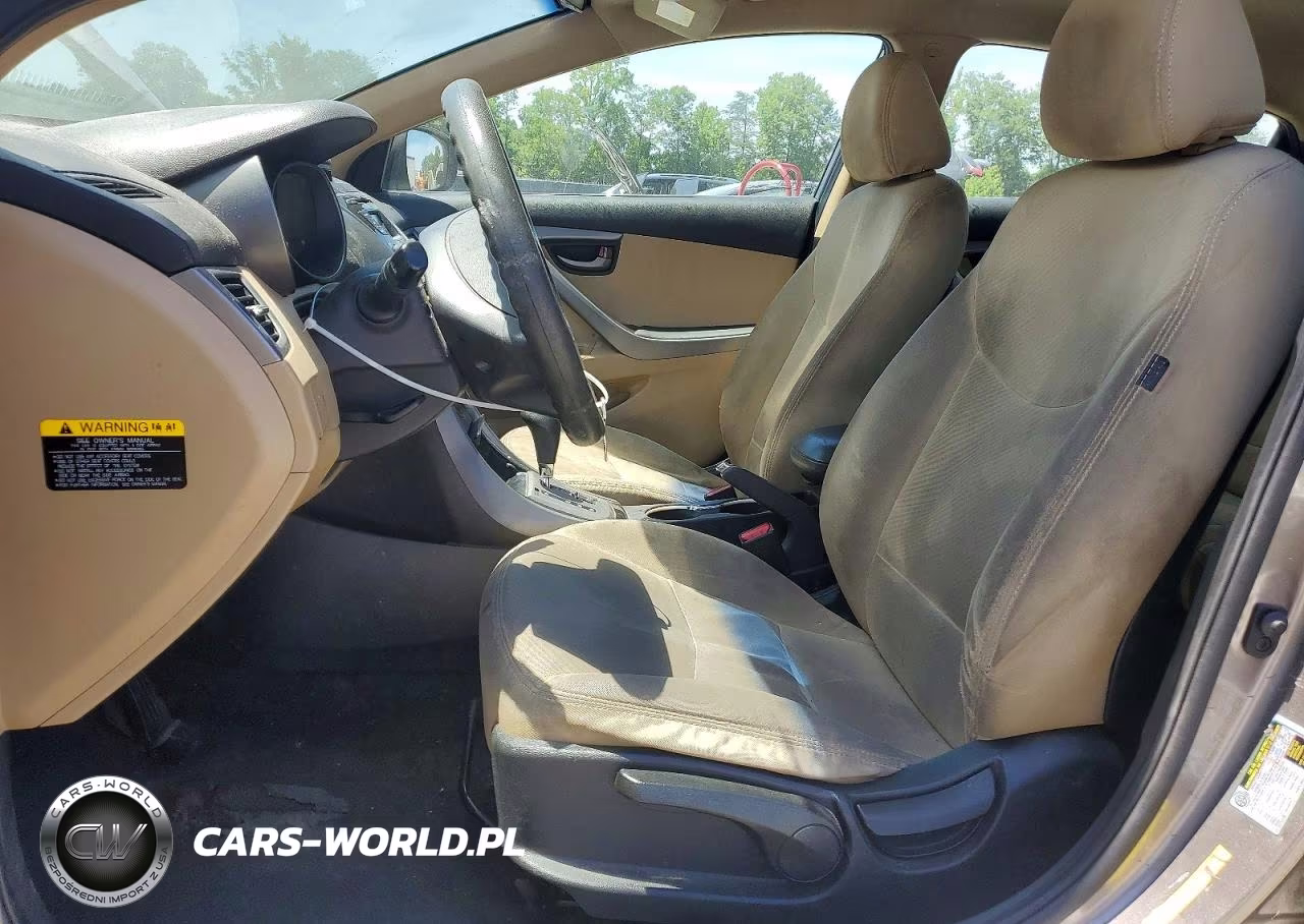 2013 Hyundai Elantra Gls VIN:5NPDH4AE4DH219810 - 7