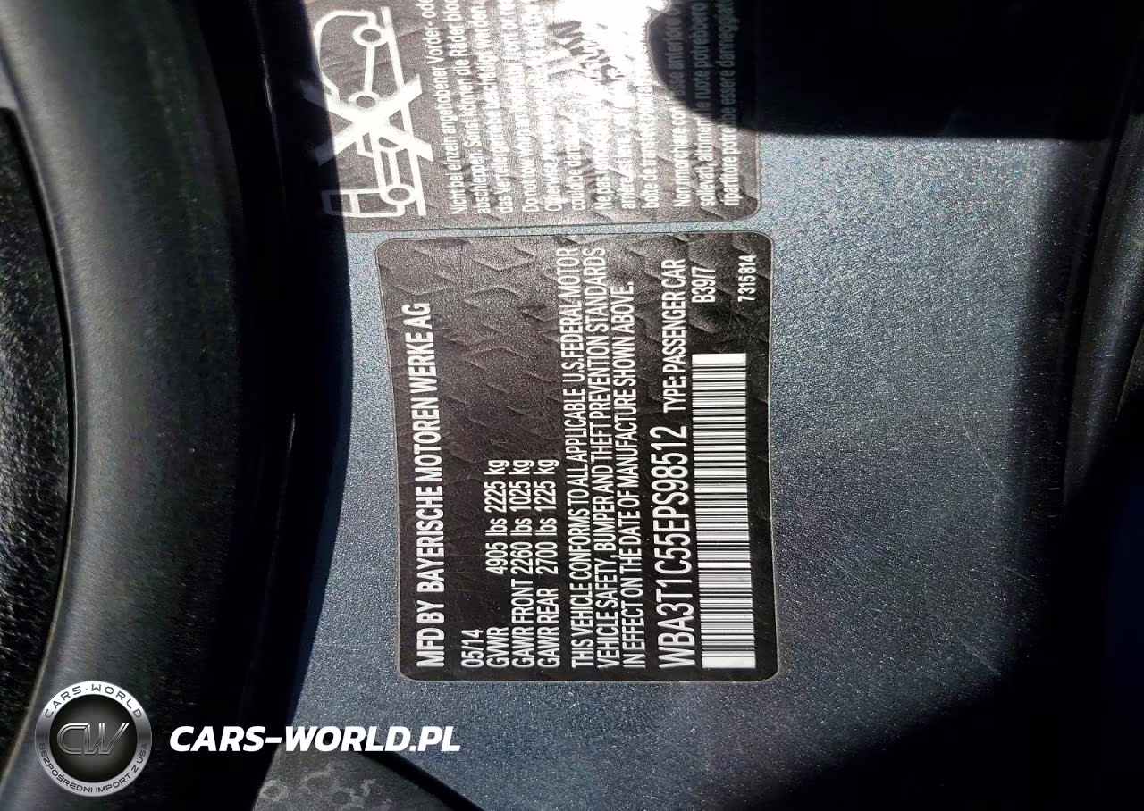 2014 BMW 428 Xi Sulev VIN:WBA3T1C55EPS98512 - 12