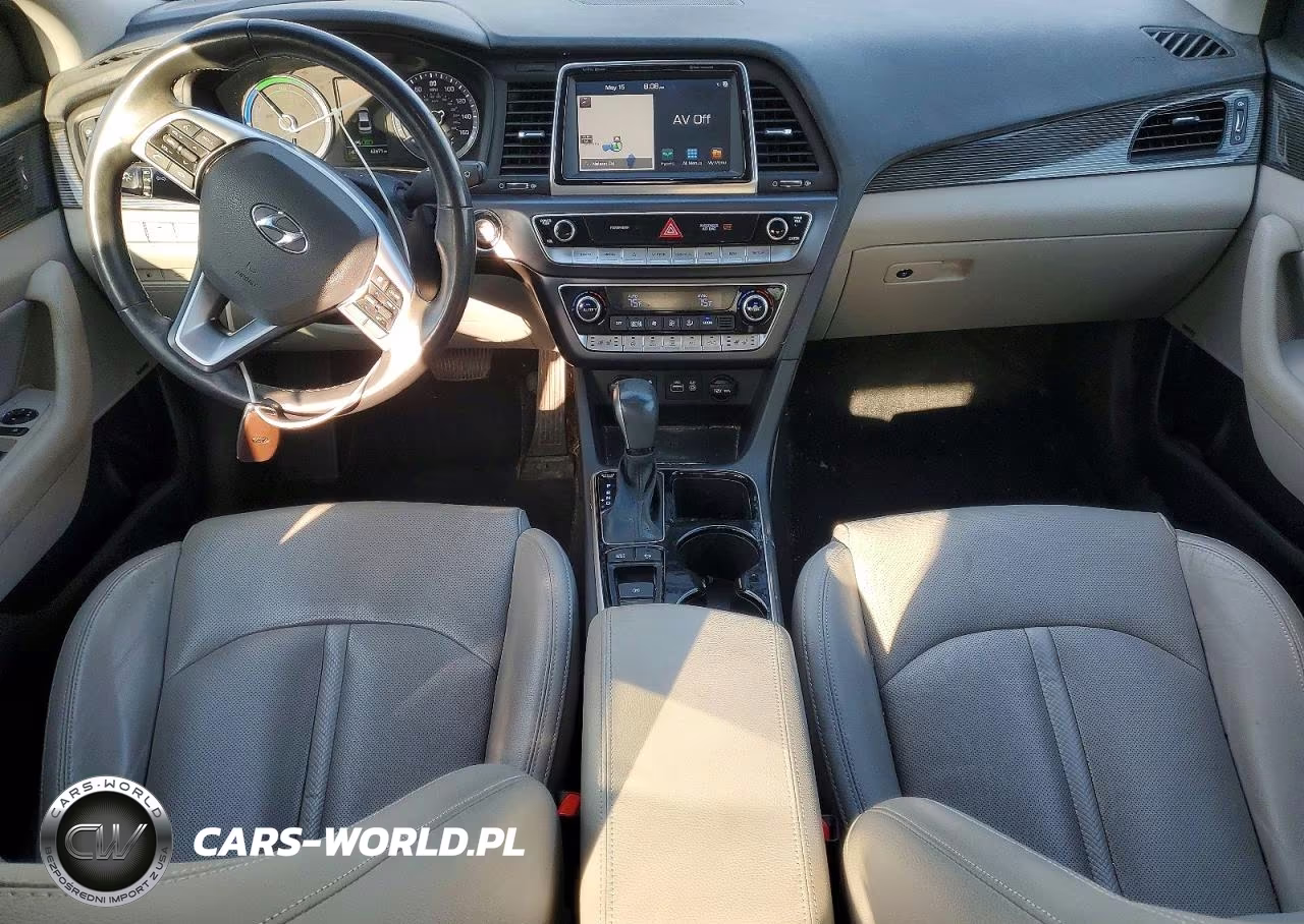 2018 Hyundai Sonata Hybrid Limited VIN:KMHE34L30JA082989 - 8