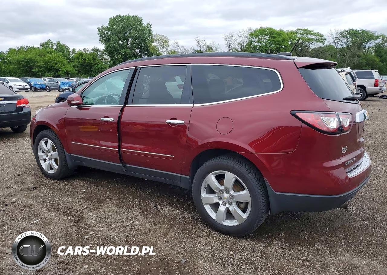2016 Chevrolet Traverse Ltz VIN:1GNKRJKD8GJ191280 - 2