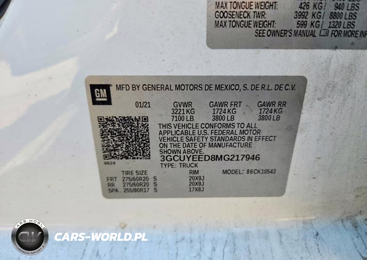 2021 Chevrolet Silverado K1500 Rst VIN:3GCUYEED8MG217946 - 12