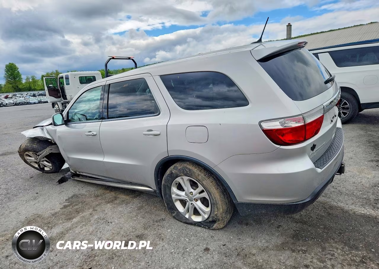 2013 Dodge Durango Sxt VIN:1C4RDJAG7DC647478 - 2