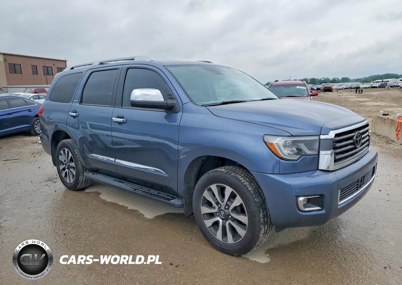 2020 Toyota Sequoia Limited VIN:5TDJY5G19LS180492 - 4