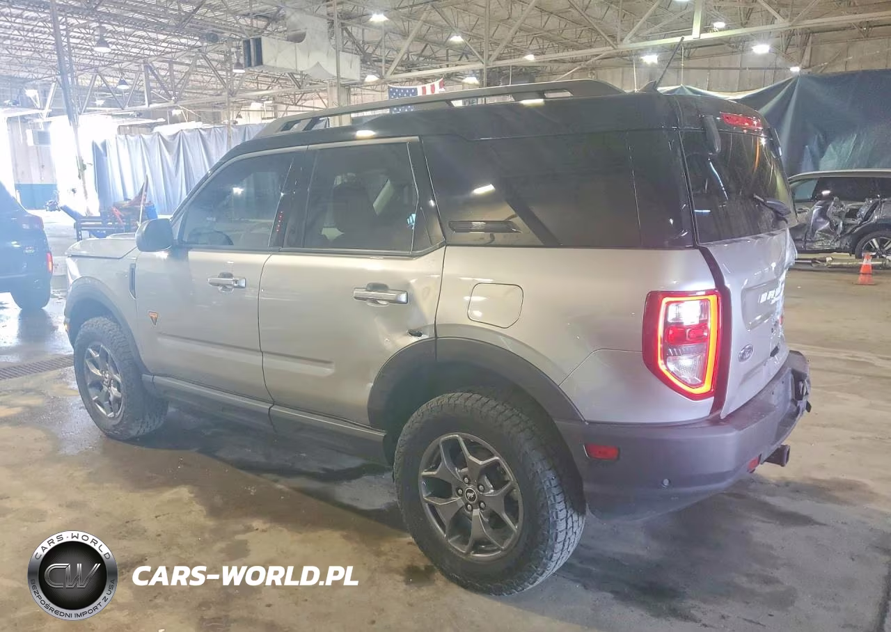 2023 Ford Bronco Sport Badlands VIN:3FMCR9D97PRD83814 - 2