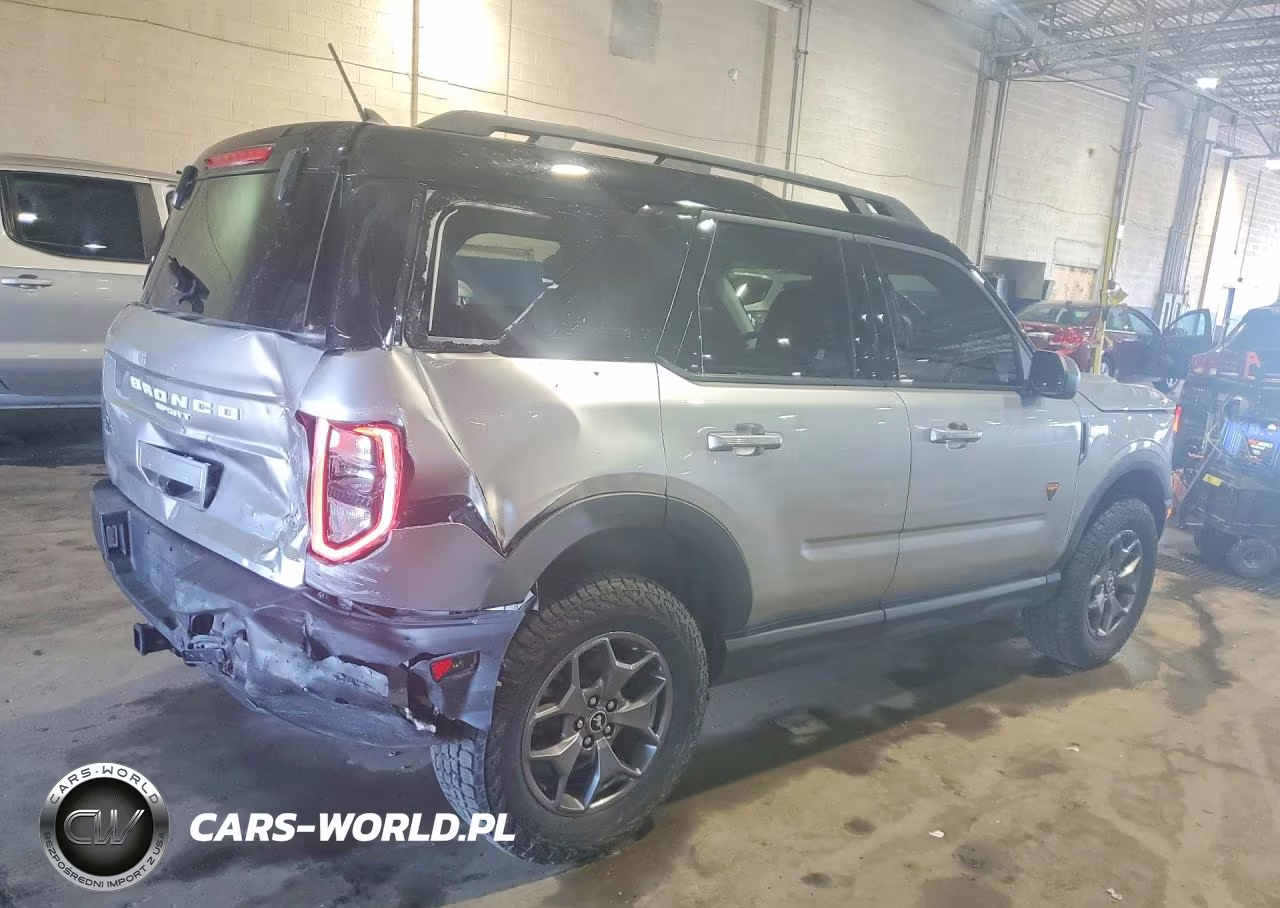 2023 Ford Bronco Sport Badlands VIN:3FMCR9D97PRD83814 - 3