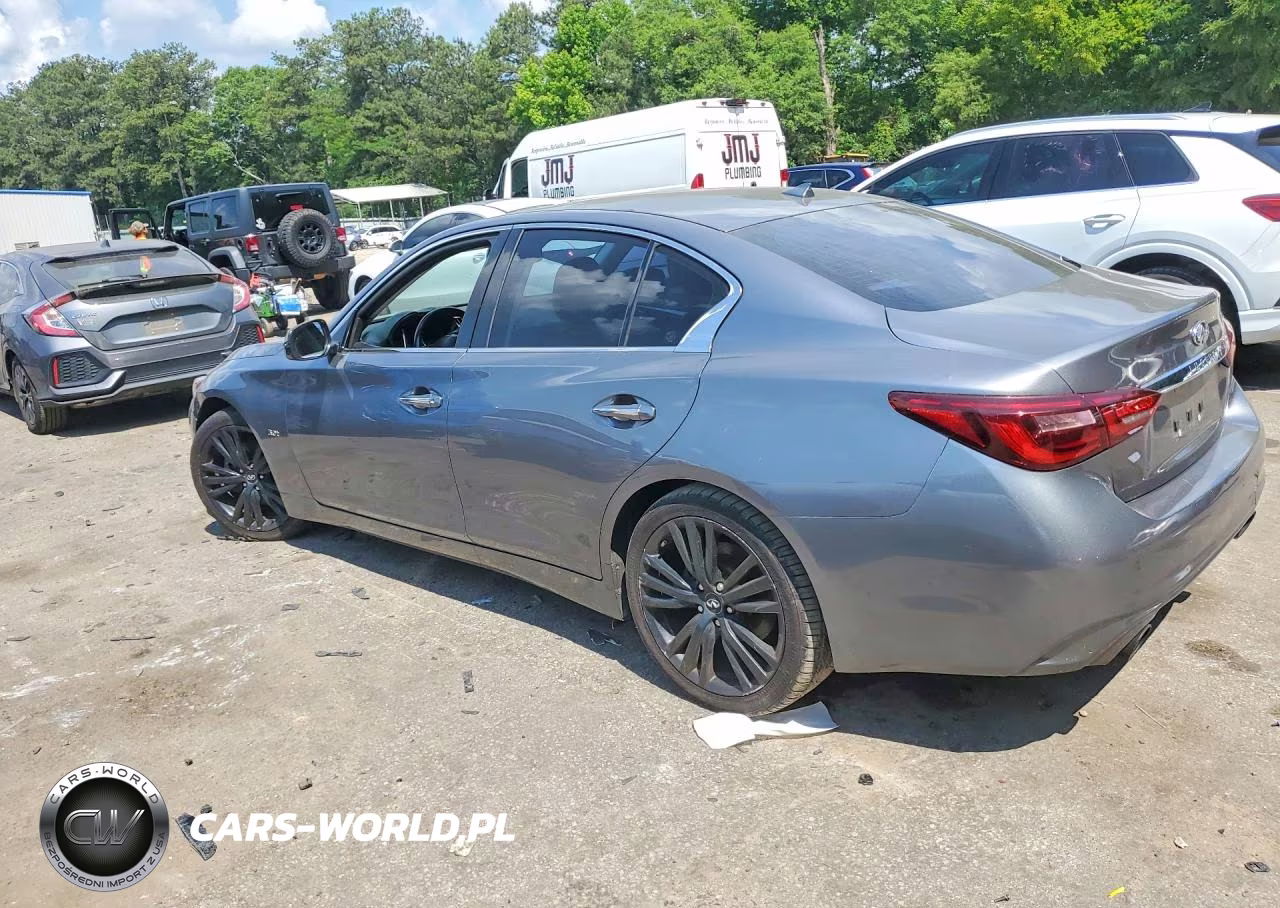 2018 Infiniti Q50 3.0T Luxe VIN:JN1EV7AP1JM366428 - 2