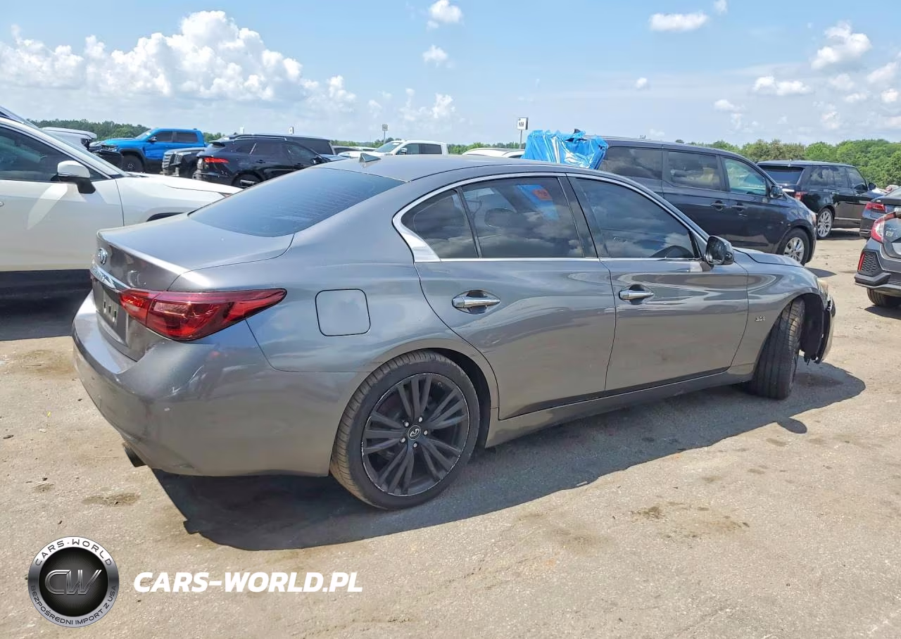 2018 Infiniti Q50 3.0T Luxe VIN:JN1EV7AP1JM366428 - 3