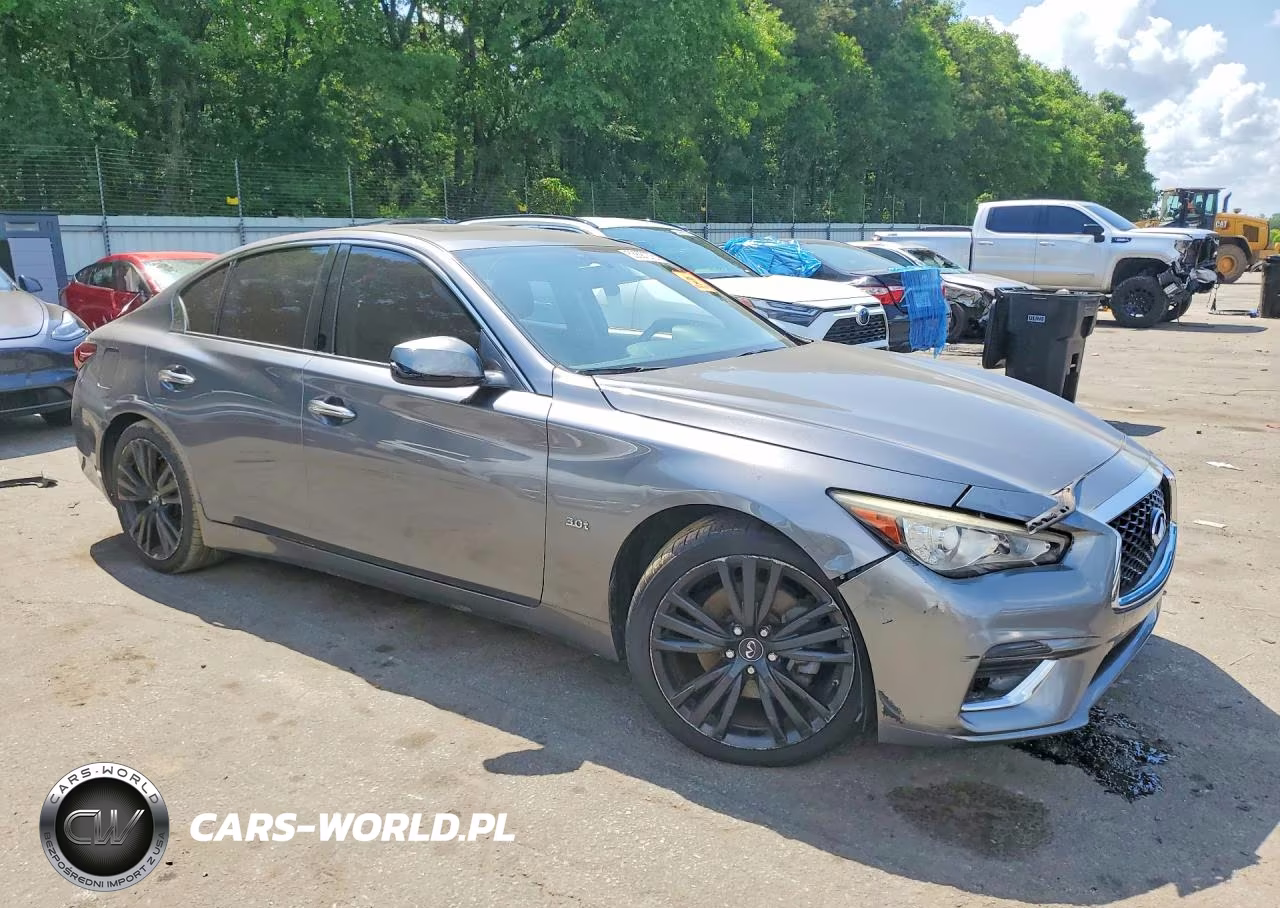 2018 Infiniti Q50 3.0T Luxe VIN:JN1EV7AP1JM366428 - 4
