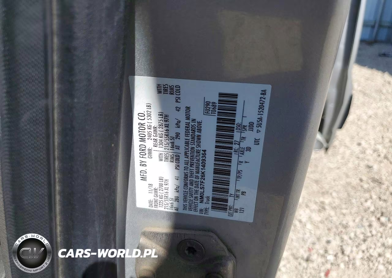 2019 Ford Transit Connect Xlt Delivery Van VIN:NM0LS7F26K1409364 - 13