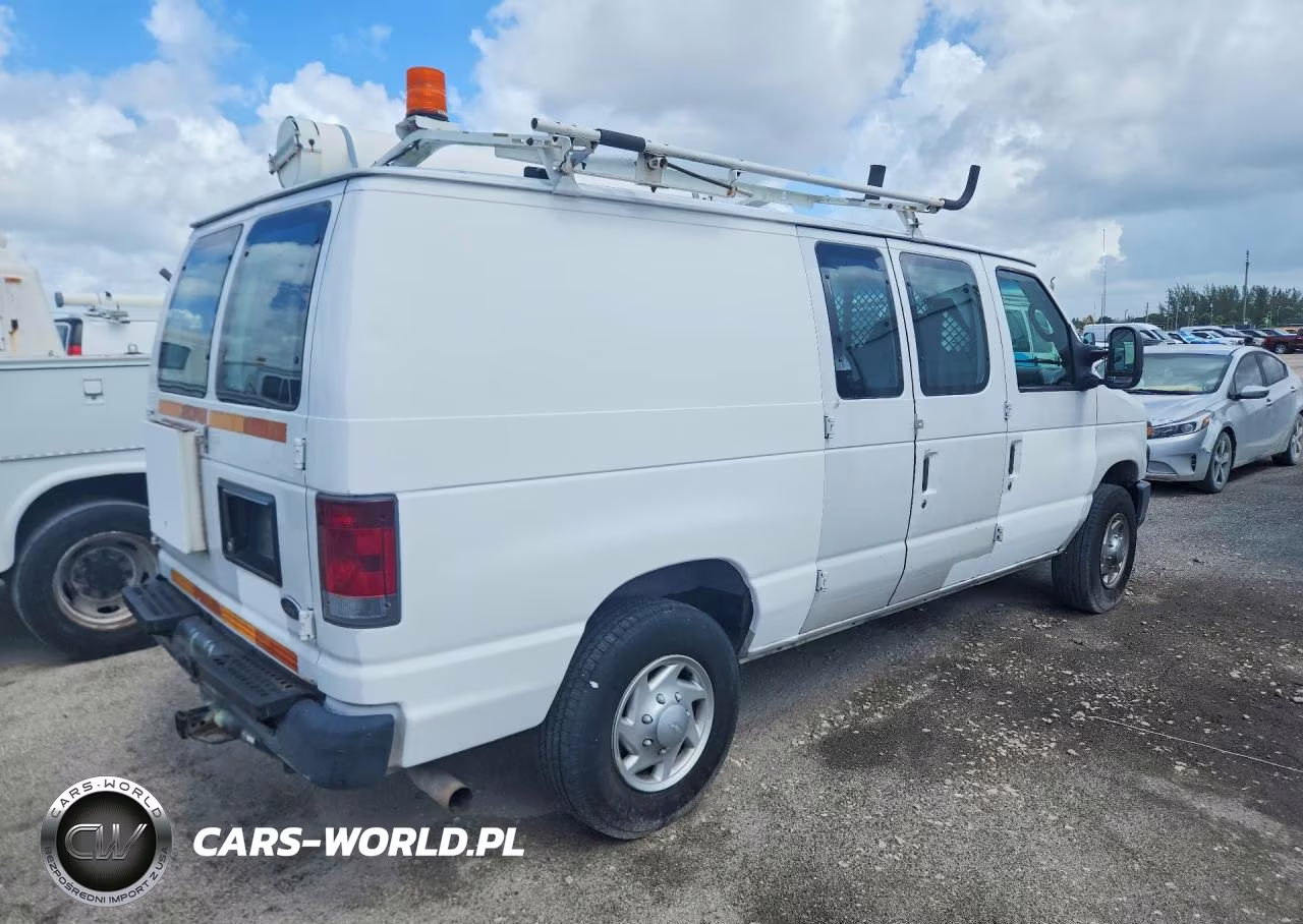 2008 Ford Econoline E350 Super Duty Van VIN:1FTSE34L68DA15414 - 3
