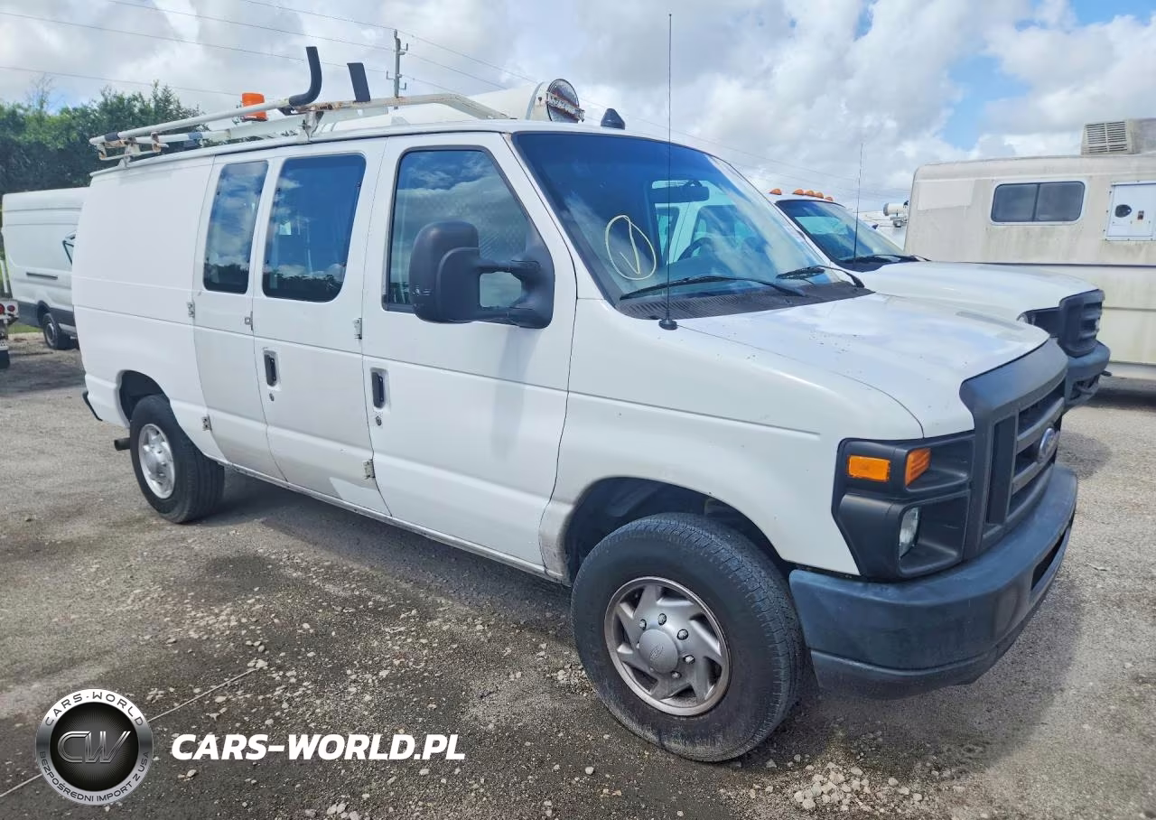 2008 Ford Econoline E350 Super Duty Van VIN:1FTSE34L68DA15414 - 4