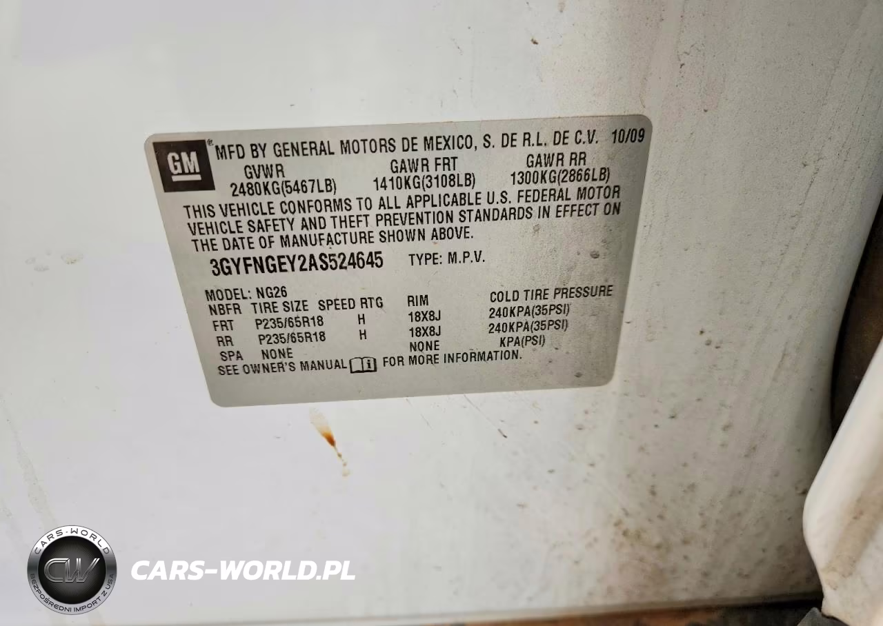 2010 Cadillac Srx VIN:3GYFNGEY2AS524645 - 13