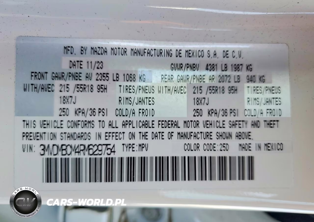 2024 Mazda Cx-30 Preferred VIN:3MVDMBCM4RM629754 - 13