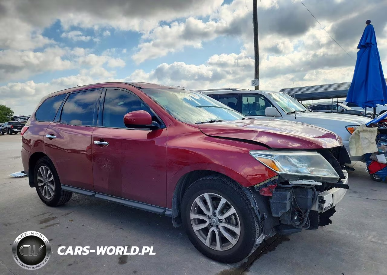 2015 Nissan Pathfinder S VIN:5N1AR2MN0FC634357 - 4