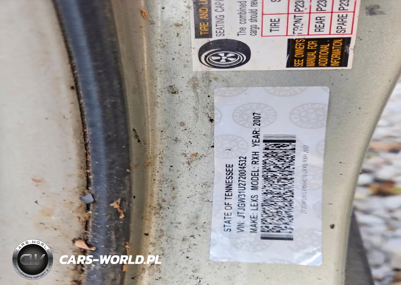 2007 Lexus Rx 400H VIN:JTJGW31U272004532 - 13