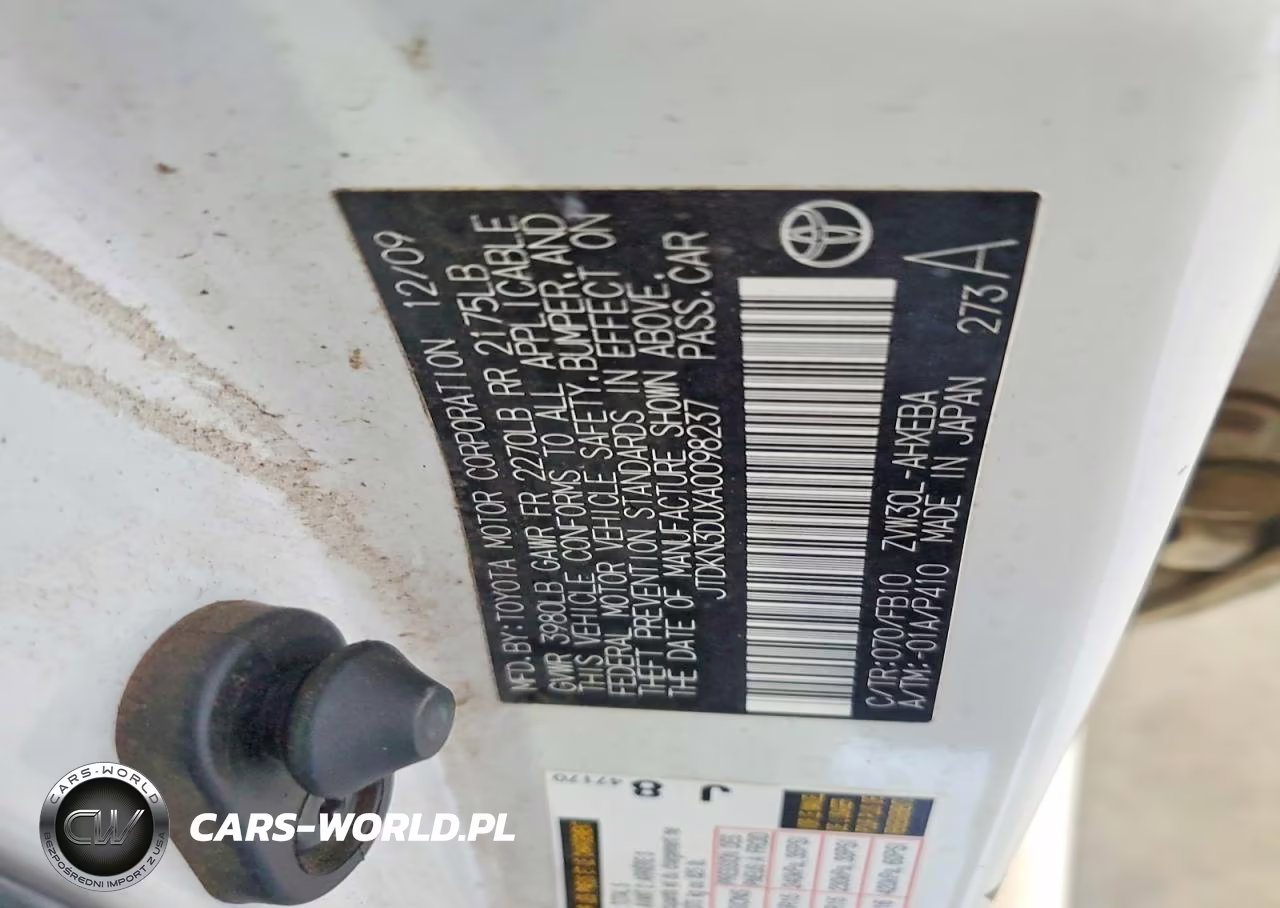 2010 Toyota Prius Ii VIN:JTDKN3DUXA0098237 - 12