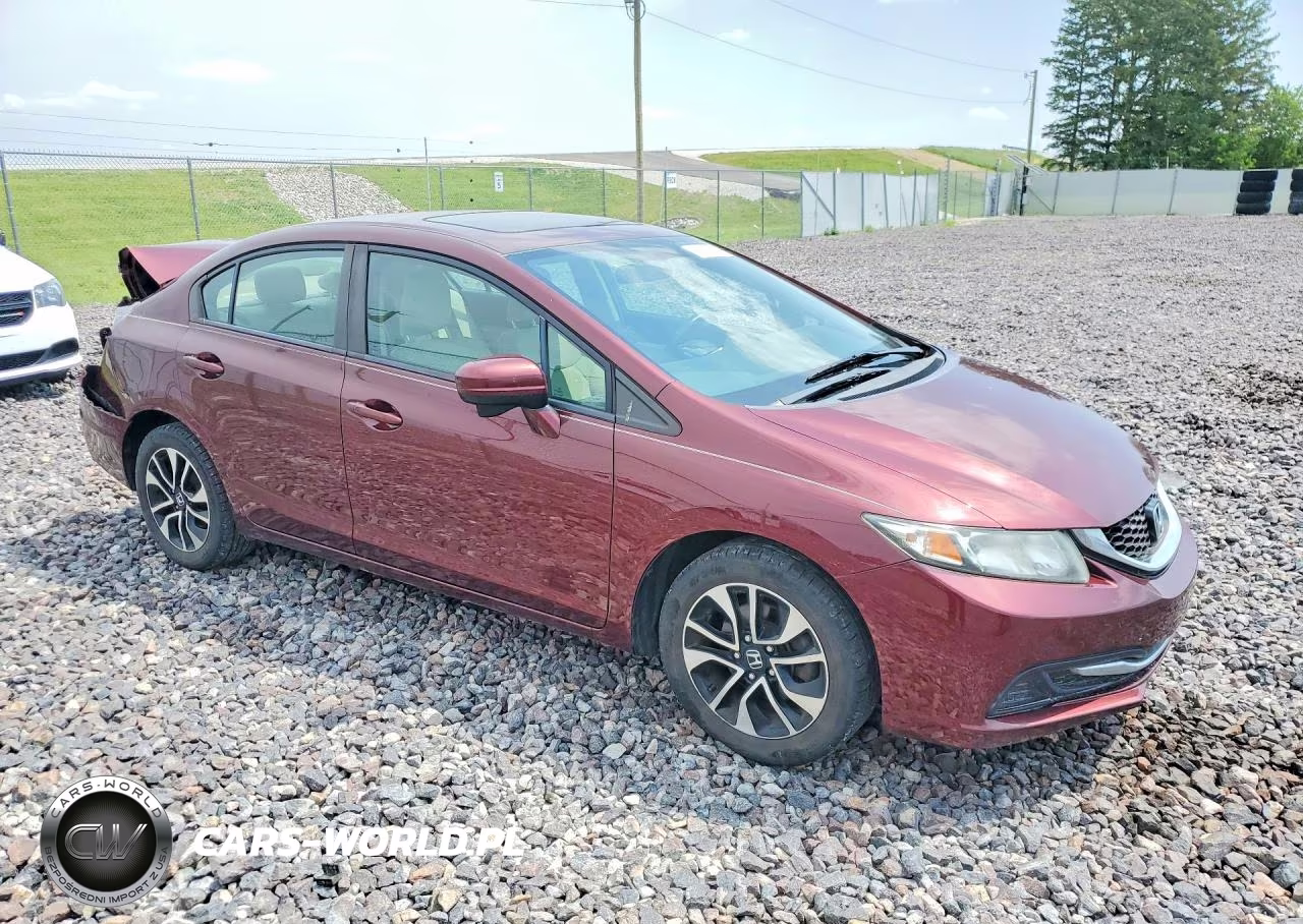 2015 Honda Civic Ex VIN:19XFB2F83FE071254 - 4