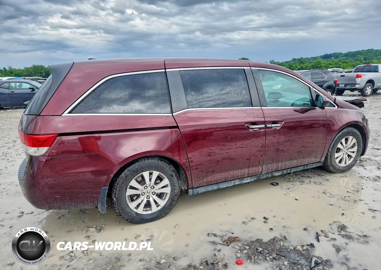 2014 Honda Odyssey Exl VIN:5FNRL5H62EB137289 - 3