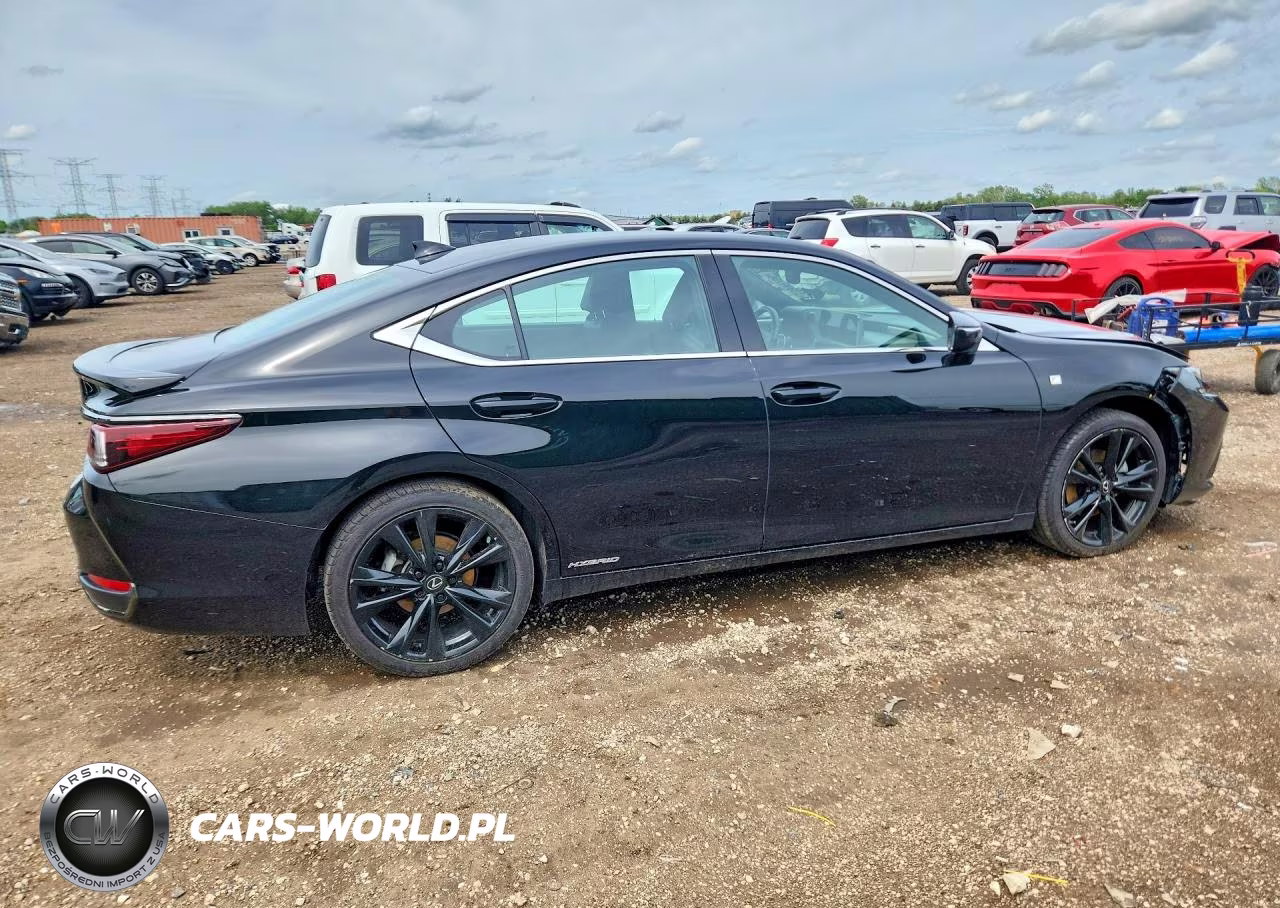 2022 Lexus Es 300H F Sport VIN:58AGA1C19NU020094 - 3