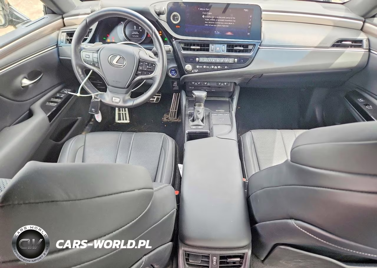 2022 Lexus Es 300H F Sport VIN:58AGA1C19NU020094 - 8