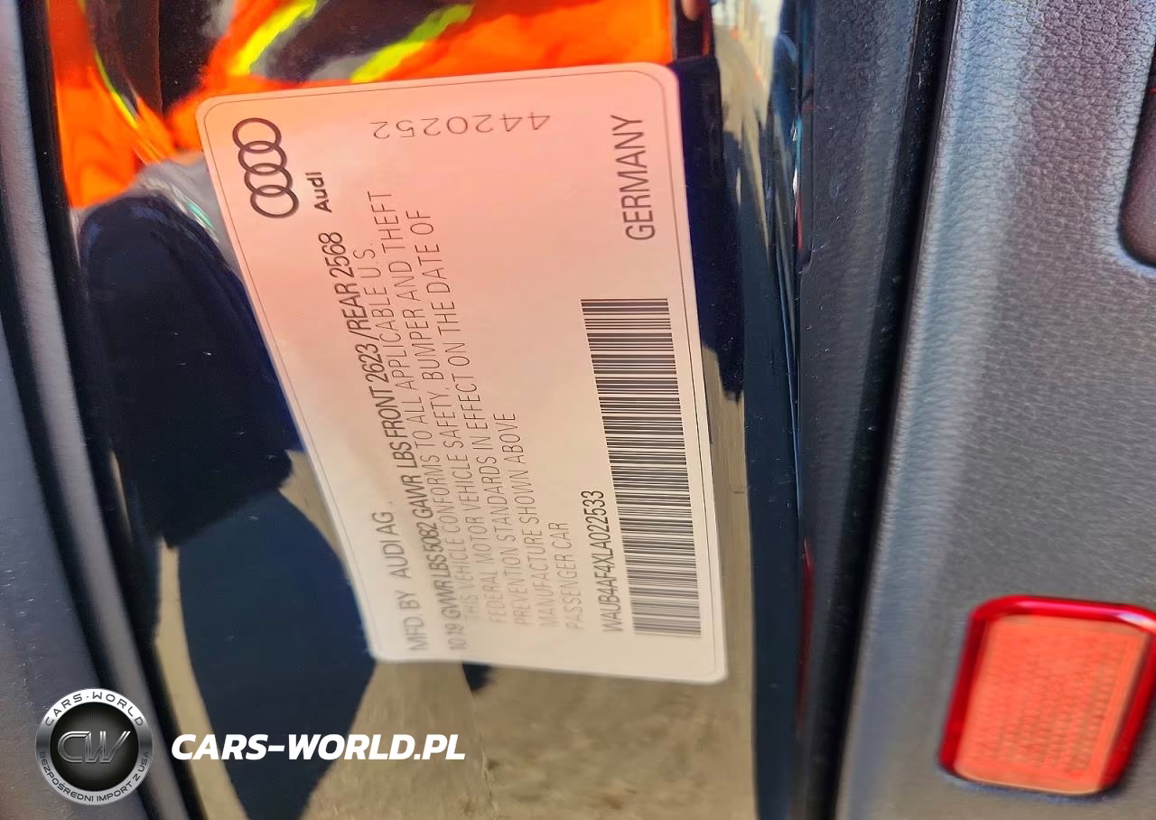 2020 Audi S4 Premium Plus VIN:WAUB4AF4XLA022533 - 13