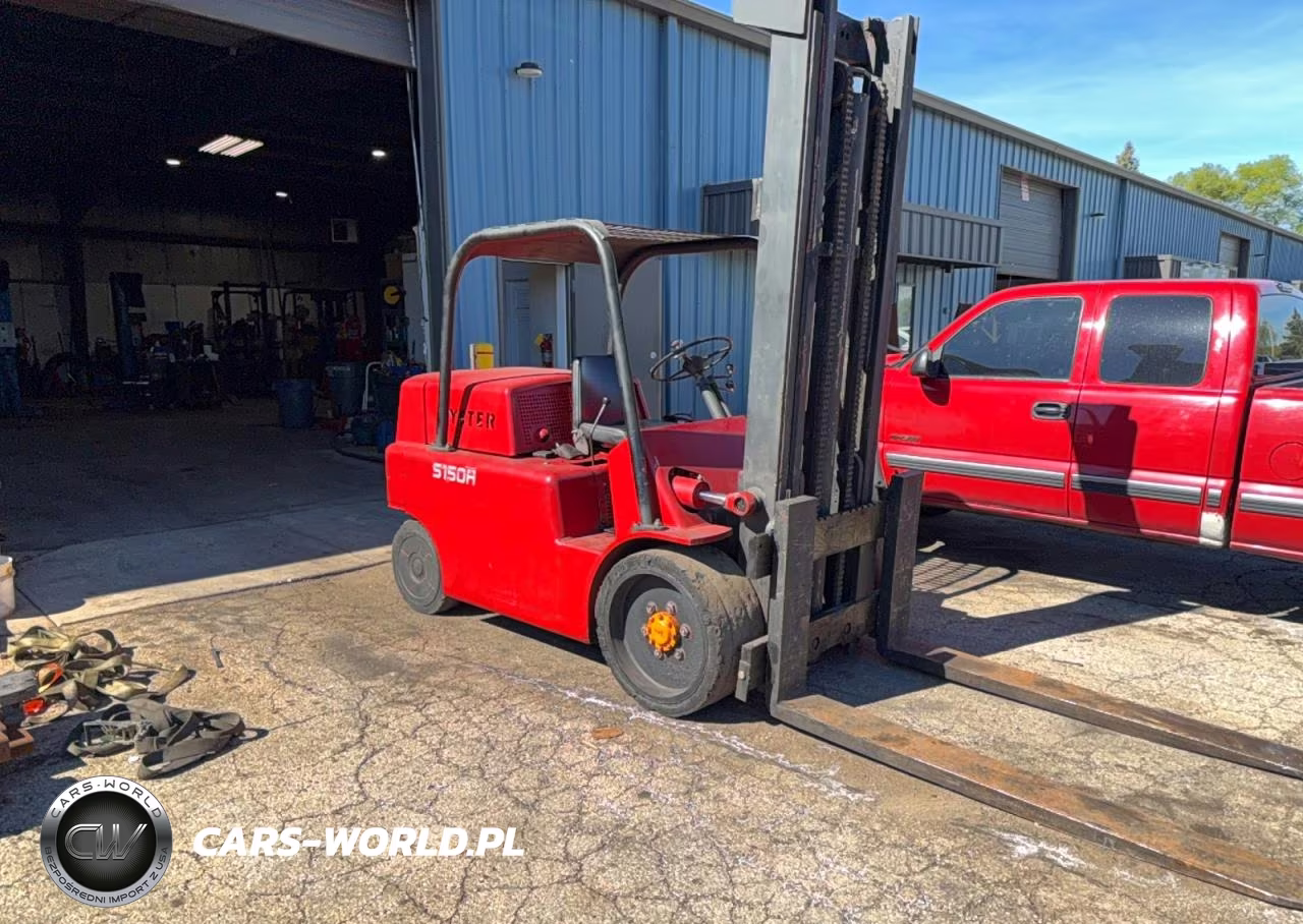 1993 Hyster S150A Cushion Tire Or Pneumatic Forklift Forklift