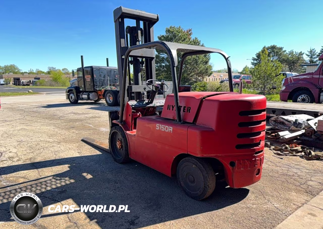 1993 Hyster S150A Cushion Tire Or Pneumatic Forklift Forklift VIN:A24D1993P - 3