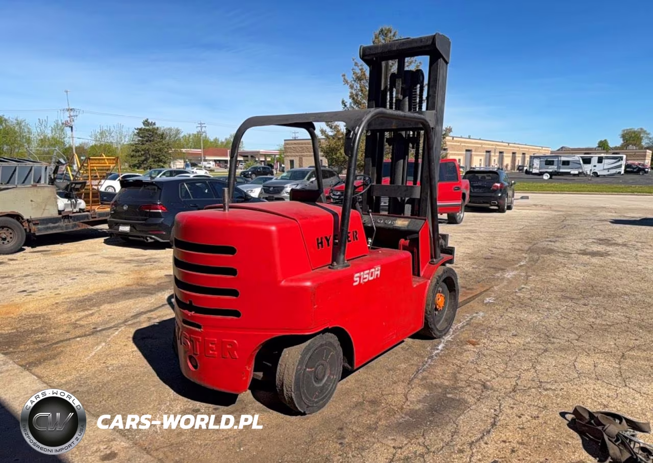 1993 Hyster S150A Cushion Tire Or Pneumatic Forklift Forklift VIN:A24D1993P - 4