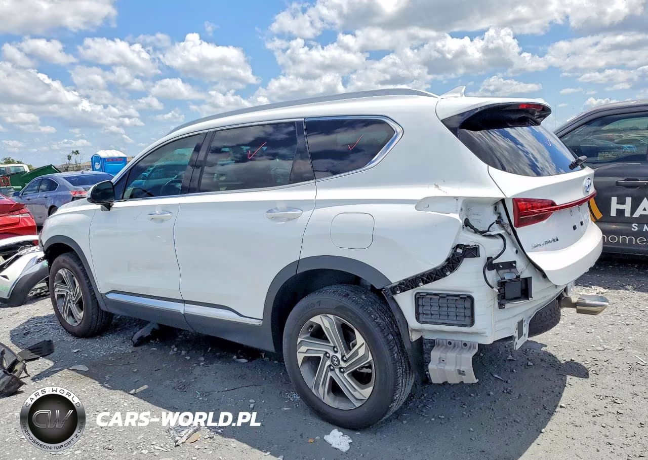 2021 Hyundai Santa Fe Sel VIN:5NMS6DAJ2MH323851 - 2