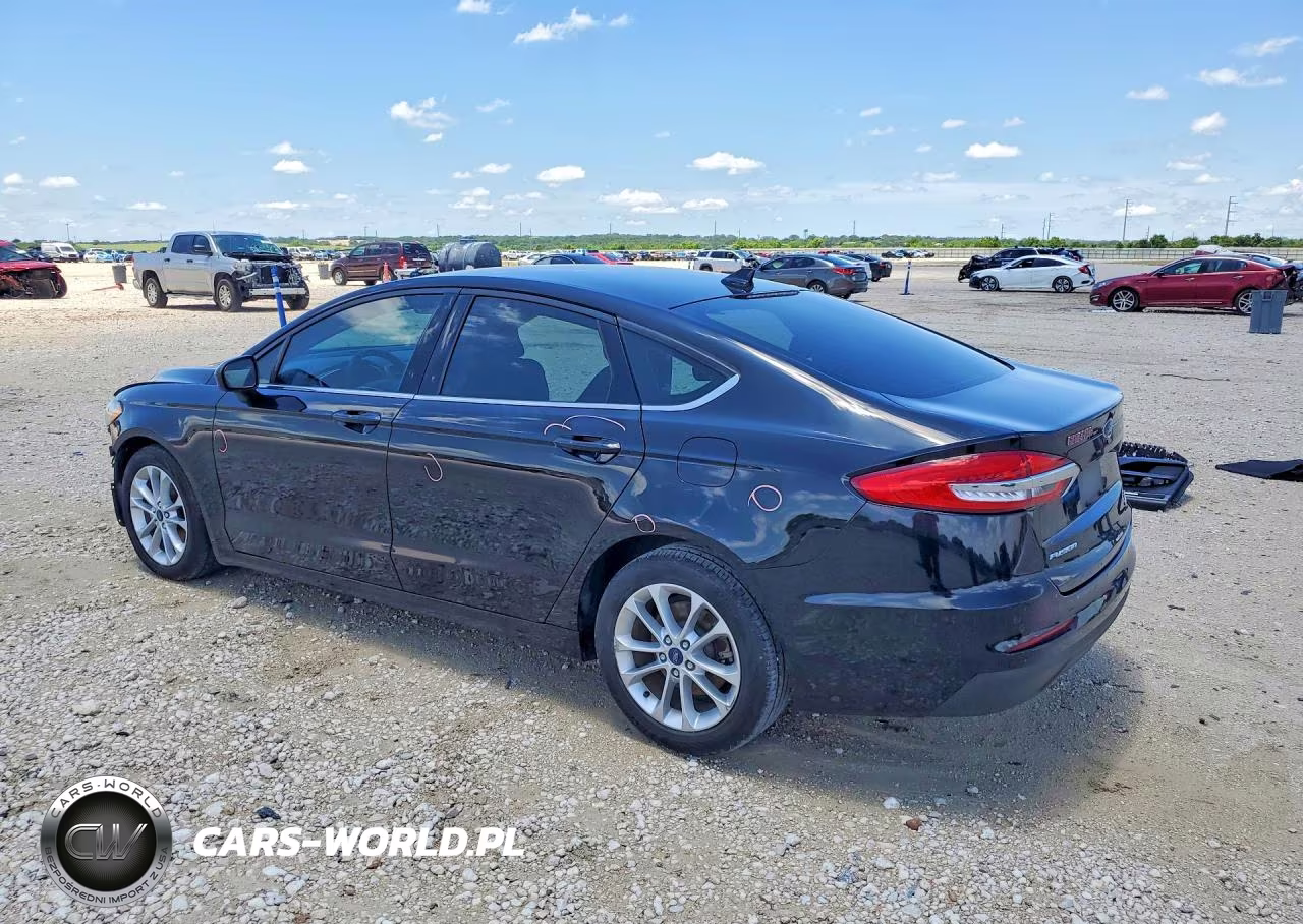 2019 Ford Fusion Se VIN:3FA6P0HD7KR250616 - 2