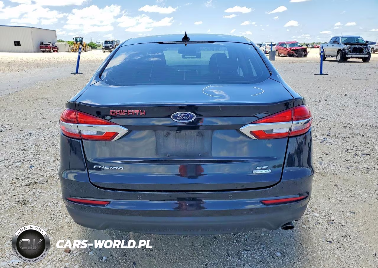 2019 Ford Fusion Se VIN:3FA6P0HD7KR250616 - 6