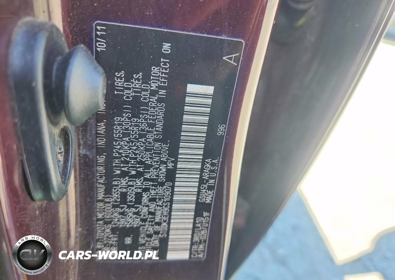 2012 Toyota Highlander Limited VIN:5TDDK3EH9CS109070 - 13