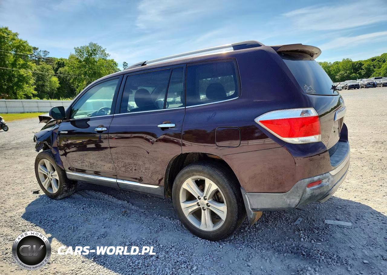 2012 Toyota Highlander Limited VIN:5TDDK3EH9CS109070 - 2