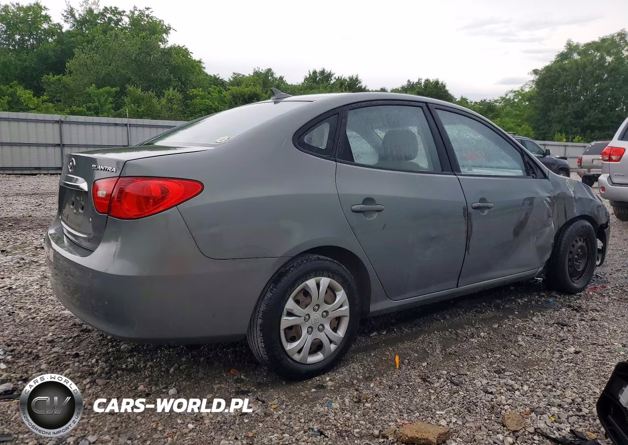2010 Hyundai Elantra Gls VIN:KMHDU4AD8AU973809 - 3