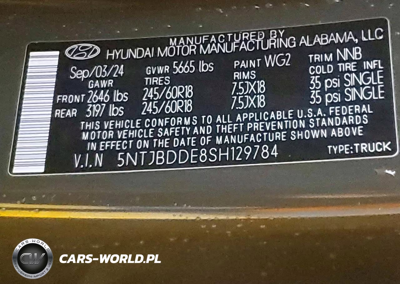 2025 Hyundai Santa Cruz Sel VIN:5NTJBDDE8SH129784 - 13