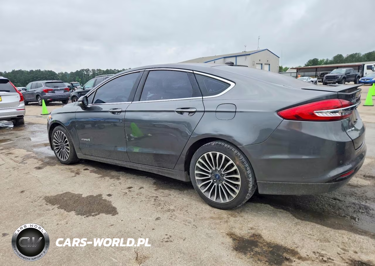 2017 Ford Fusion Hybrid Titan VIN:3FA6P0RU9HR399858 - 2
