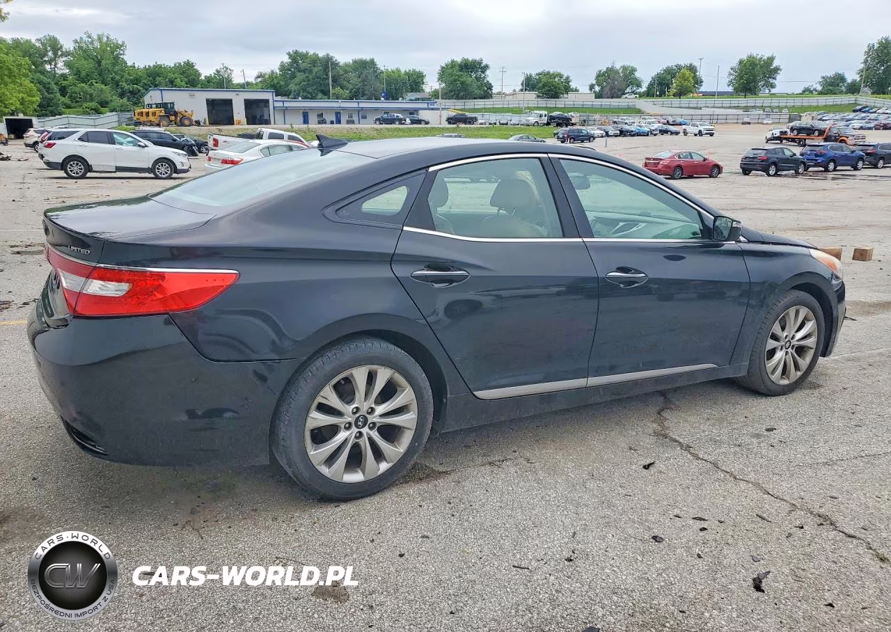 2014 Hyundai Azera Limited VIN:KMHFH4JGXEA370262 - 3