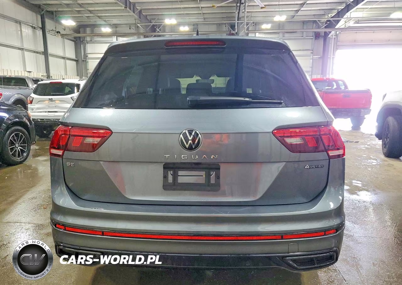 2024 Volkswagen Tiguan Se R-Line Black VIN:3VV8B7AX6RM186768 - 6