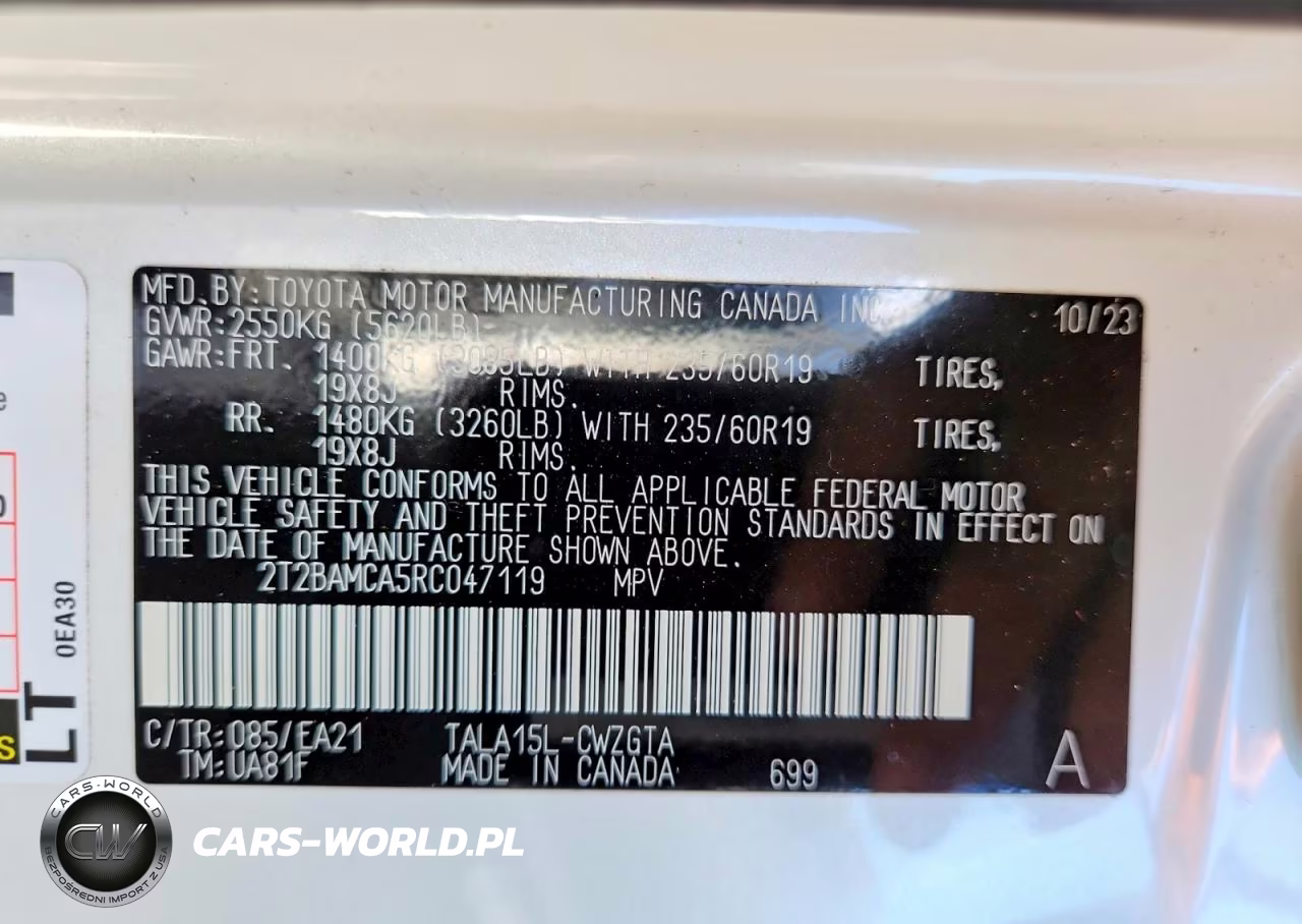 2024 Lexus Rx 350 Premium VIN:2T2BAMCA5RC047119 - 14