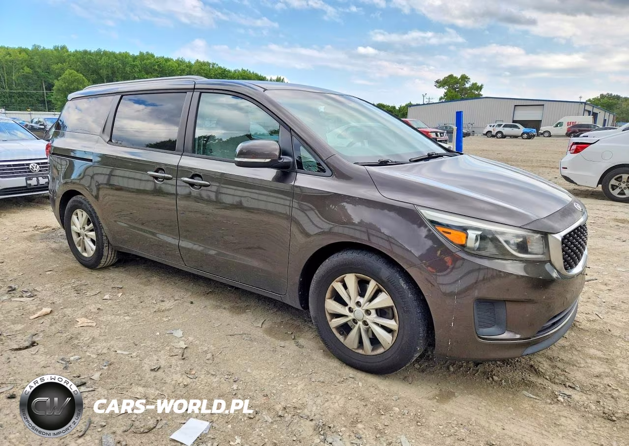 2016 Kia Sedona Lx VIN:KNDMB5C10G6165972 - 4