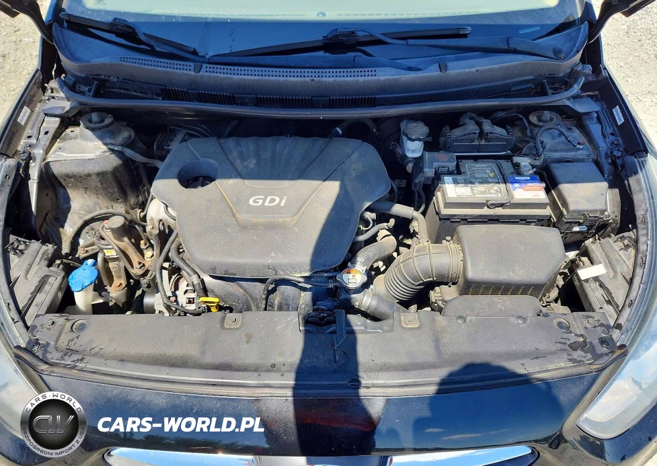 2014 Hyundai Accent Gls VIN:KMHCT4AE0EU767039 - 11