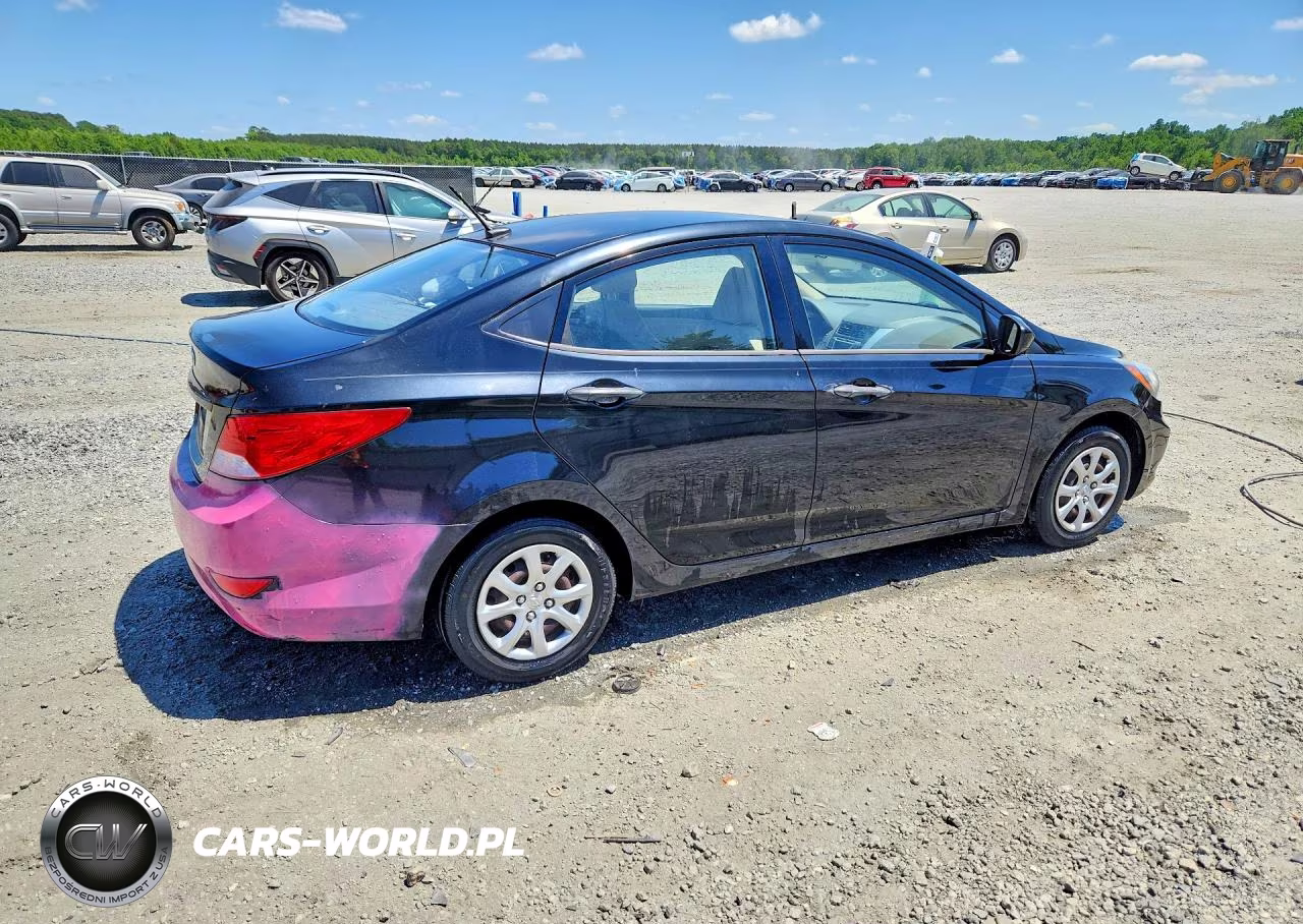 2014 Hyundai Accent Gls VIN:KMHCT4AE0EU767039 - 3