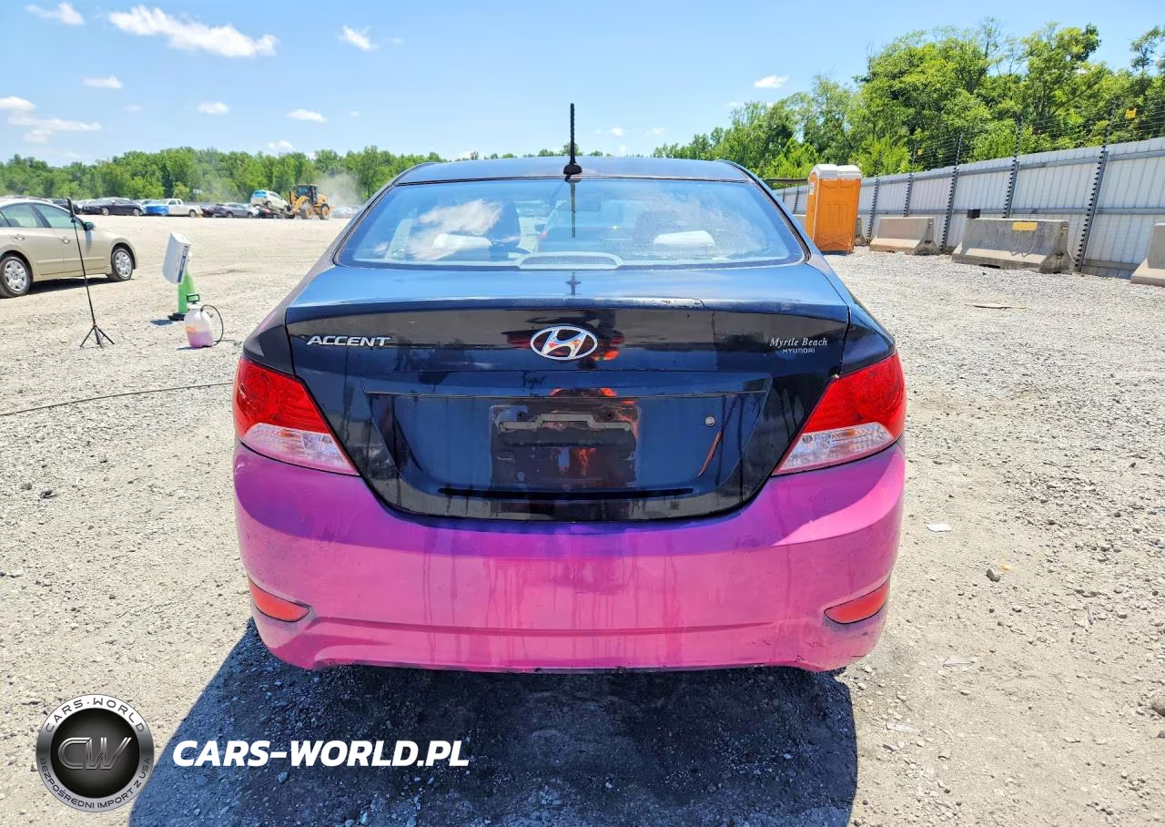 2014 Hyundai Accent Gls VIN:KMHCT4AE0EU767039 - 6