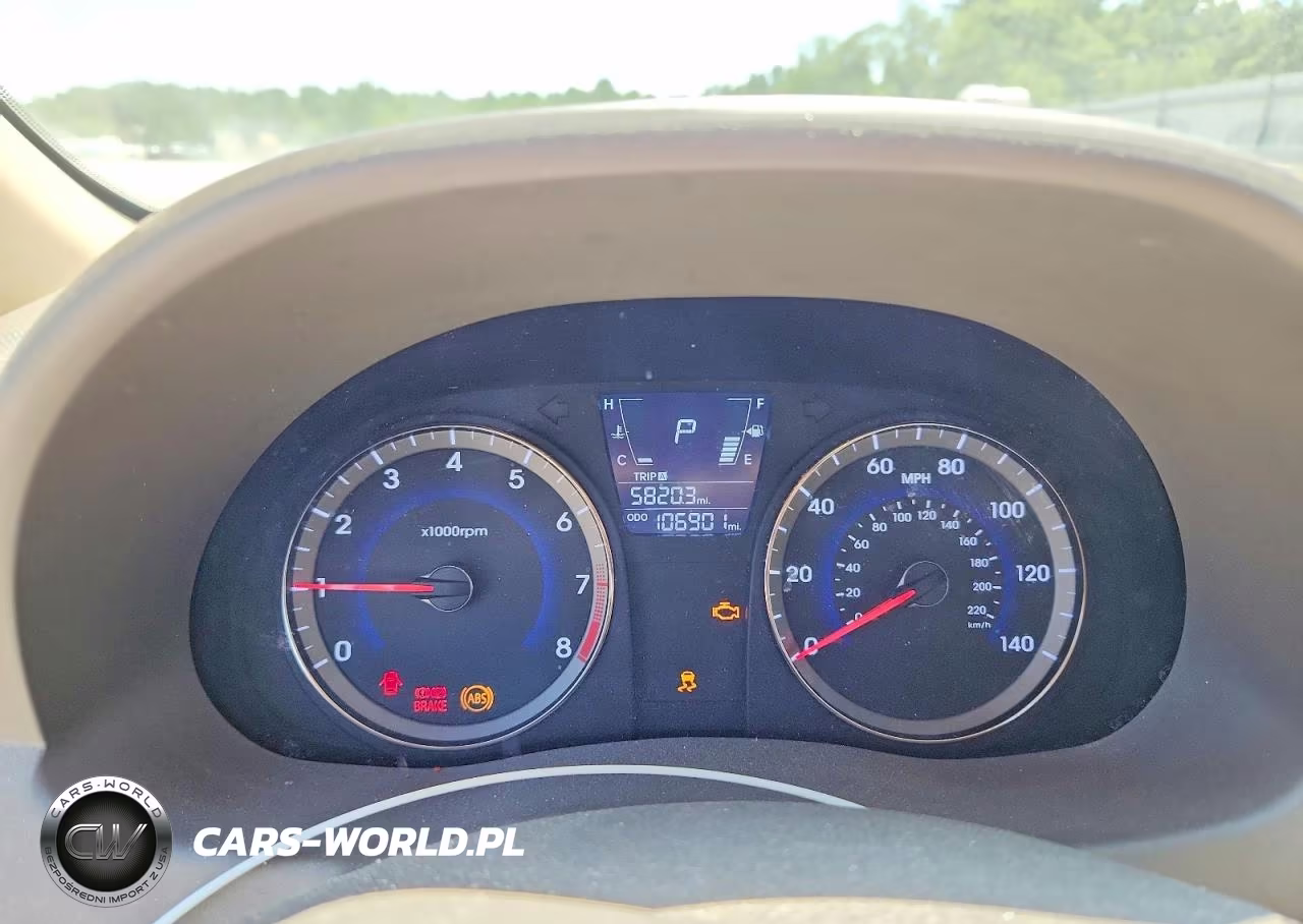 2014 Hyundai Accent Gls VIN:KMHCT4AE0EU767039 - 9