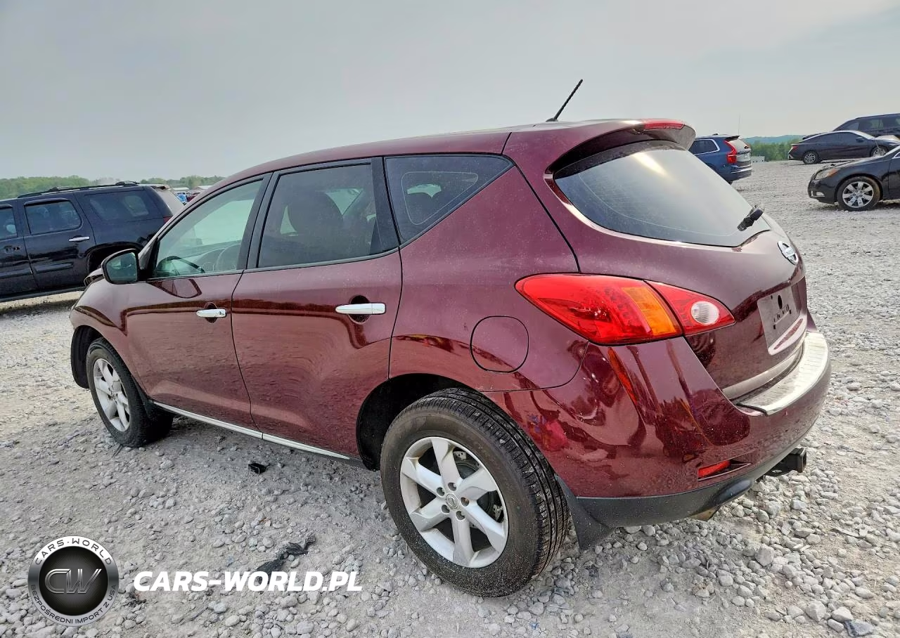 2009 Nissan Murano S VIN:JN8AZ18U19W017573 - 2