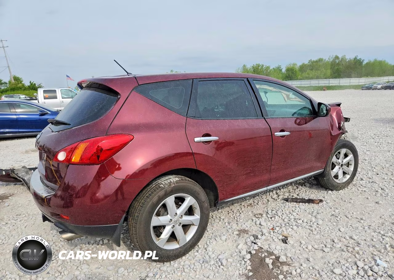 2009 Nissan Murano S VIN:JN8AZ18U19W017573 - 3