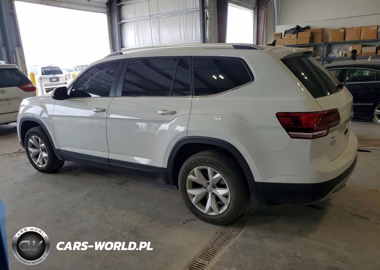 2018 Volkswagen Atlas Se VIN:1V2LR2CA7JC559191 - 2