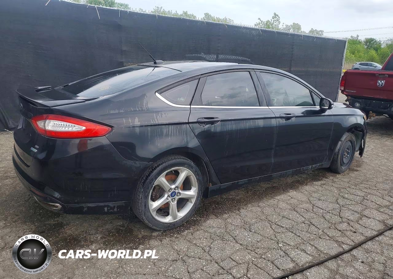 2014 Ford Fusion Se VIN:3FA6P0H99ER160657 - 3