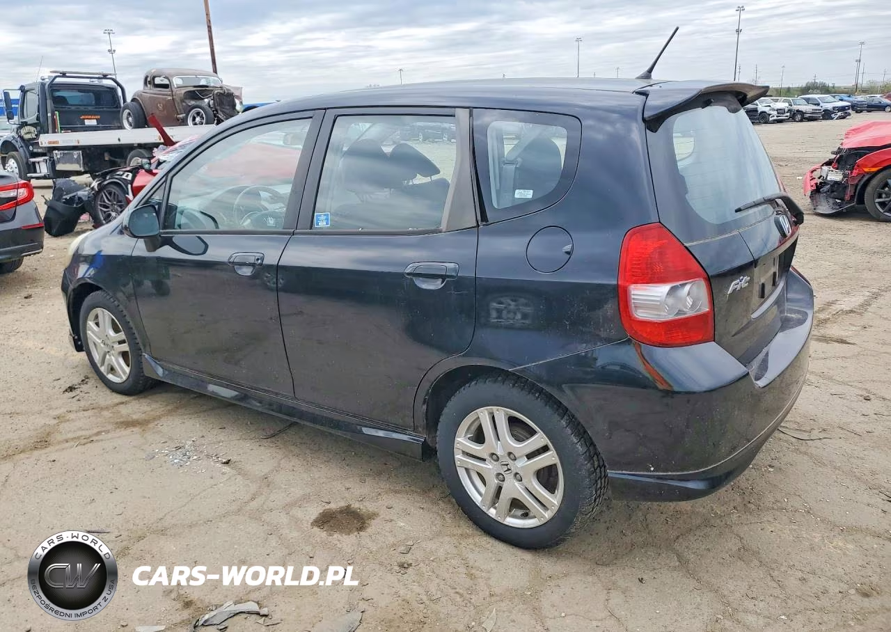 2007 Honda Fit S VIN:JHMGD38687S016487 - 2